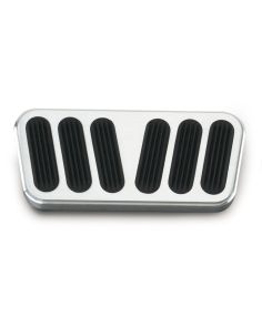 55-57 Chevy Billet Power Brake Pedal Pad w/rubber LOKAR BAG-6078