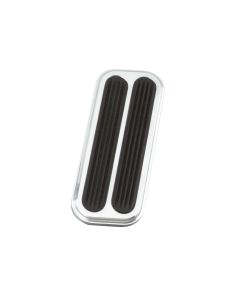 Billet Throttle Pedal Pa d w/Rubber 73-UP GM P/U LOKAR BAG-6085