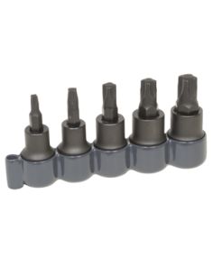 Lisle Corporation 82400 5 Piece Mortorq Super Socket Set
