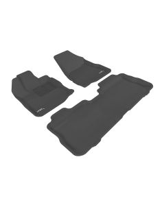 GMC Terrain 10-17 Kagu Floor Liner 1&2 Rows Blk 3D MAXPIDER L1GM00501509