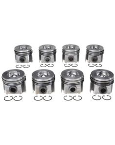 Piston Set w/Rings Ford 6.0L Diesel 8pk MICHIGAN 77 2243503WR020
