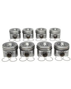 Piston Set w/Rings Ford 6.4L Diesel 8pk MICHIGAN 77 224-3666WR