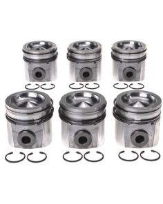 Piston Set w/Rings Dodge 5.9L Cummins 6pk MICHIGAN 77 224-3673WR