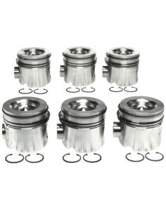 Piston Set w/Rings Dodge Cummins 6pk MICHIGAN 77 224-3732WR