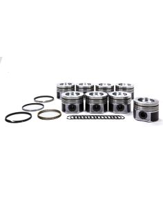 6.6L Duramax PowerPak Piston Set 4.075 Bore MAHLE PISTONS 930036075