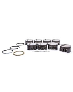 SBC PowerPak F/T Piston Set 4.030 Bore MAHLE PISTONS 930200030