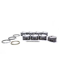 SBC PowerPak F/T Piston Set 4.040 Bore -5cc MAHLE PISTONS 930200340