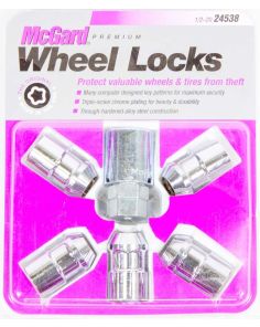 WHEEL LOCK 1/2 CONICAL SEAT WRANGLER W/SPARE MCGARD 24538