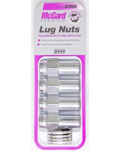 LUG NUT 1/2 LONG SHANK (4) MCGARD 62000