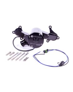Hemi Billet Electric W/P - Hi-Flow - Black MEZIERE WP314S