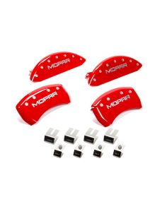 11-   Challenger Caliper Covers Red MGP CALIPER COVER 12162SMOPRD