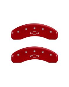 14-   Silverado 1500 Caliper Covers Red MGP CALIPER COVER 14005SBOWRD
