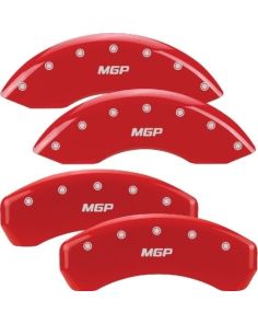 10- Camaro Caliper Cover Red MGP CALIPER COVER 14033SMGPRD