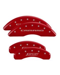 16-   Camaro Caliper Covers Red MGP CALIPER COVER 14241SCS5RD