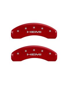 12-17 Dodge Ram Caliper Covers Red MGP CALIPER COVER 55001SHEMRD