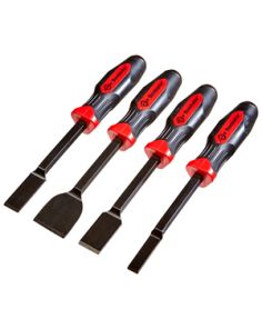 4 Piece Dominator Straight Scraper Set MAYHEW STEEL PRODUCTS 14082