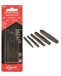 5 Piece Screw Extractor Set  MAYHEW STEEL PRODUCTS 37340