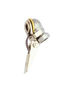 Milton Industries 698S 1/4FNPT Air Chuck Clip with Female Chuck