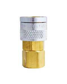 1/4 x 1/4 Female NPT M Style Air Coupler MILTON 755S