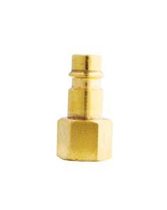 Milton Industries 761S 1/4 x 1/4FNPT Hi Flow V Style Plug