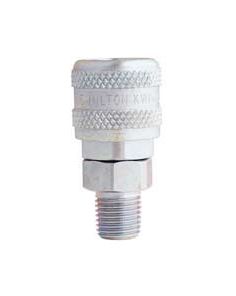 1/4 x 1/4 Male NPT A Style Air Coupler MILTON 776