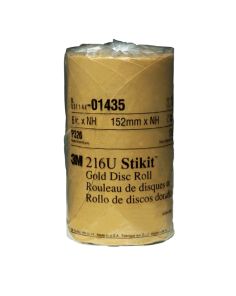GOLD DISC ROLLS STIKIT P320G 6IN 175/ROLL