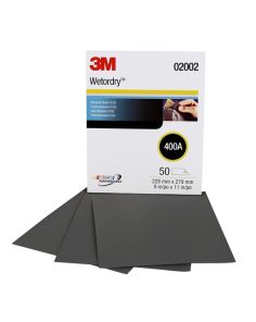 PAPER SHEETS WETORDRY TRIMITE 9"X 11" 400A 50/SL