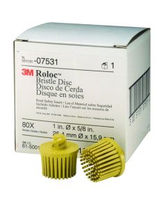 1" 80 GRIT BRISTLE DISC