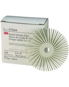 DISCS RADIAL BRISTLE 3" 120 GRADE