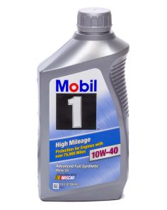 10w40 High Mileage Oil 1 Qt MOBIL 1 MOB103536-1