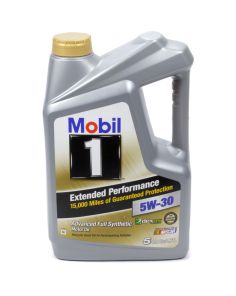 5w30 EP Oil 5 Quart Bottle Dexos MOBIL 1 MOB120766-1