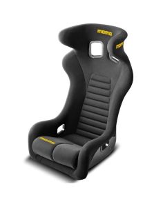 Daytona Racing Seat Regular Size Black MOMO AUTOMOTIVE ACCESSORIES 1073BLK