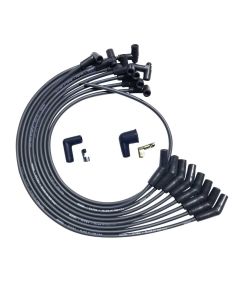 MOROSO 51042 Ultra Plug Wire Set BBC Over V/C Black