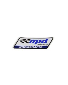 MPD RACING MPD010 MPD Decal 2x6 Driveshaft 