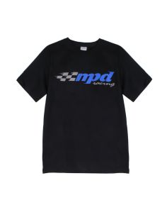 MPD RACING MPD90100M MPD Black Tee Shirt Medium