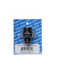 #10an Flare to #12an Port Fitting Str. Black MAGNAFUEL/MAGNAFLOW FUEL SYSTEMS MP-3019-BLK