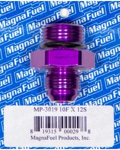 #10an Flare to #12an Port Fitting - Straight MAGNAFUEL/MAGNAFLOW FUEL SYSTEMS MP-3019