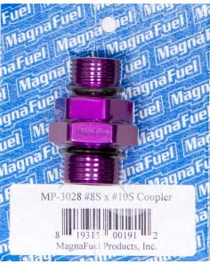 #10 to #8 Straight Coupler Fitting MAGNAFUEL/MAGNAFLOW FUEL SYSTEMS MP-3028