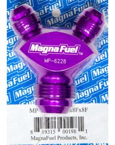 Y-Fitting - 1 #12an Male & 2 #8an Male MAGNAFUEL/MAGNAFLOW FUEL SYSTEMS MP-6228