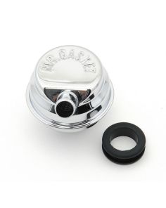 Chrome Breather W/Tube  MR. GASKET 2059