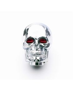 Chrm. Skull Shifter Knob  MR. GASKET 9628