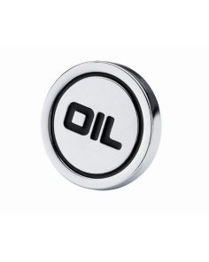 Chrome Push On Oil Plug  MR. GASKET 9815