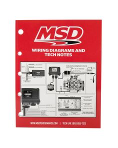 MSD IGNITION 9615 Wiring Diagrams/Tech Not 