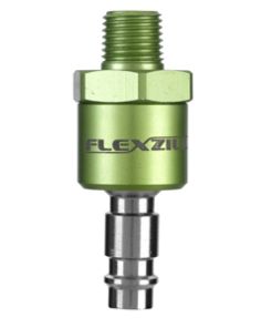 Legacy Manuf A53440FZBS High Flow Ball Swivel Plug 1/4" Body 1/4" MNPT Flexzilla