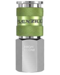 High Flow Coupler 1/4" Body 3/8" FNPT Flexzilla® Pro LEGACY MANUFACTURING CO A53