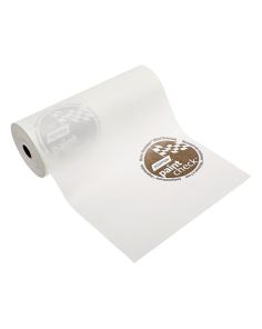 12" x 750' White Polycoated Masking Paper Norton Abrasives 63642500403