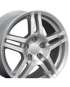 17" Replica Wheel AC04 Fits Acura TL Rim 17x8 Silver Wheel