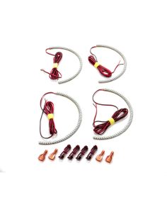 10-13 Camaro LED Tail Light Halo Kit Red ORACLE LIGHTING 2533-003
