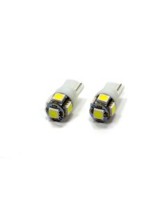 T10 5 LED SMD Bulbs Pair White ORACLE LIGHTING 4801-001