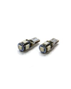 T10 5 LED SMD Bulbs Pair Blue ORACLE LIGHTING 4801-002